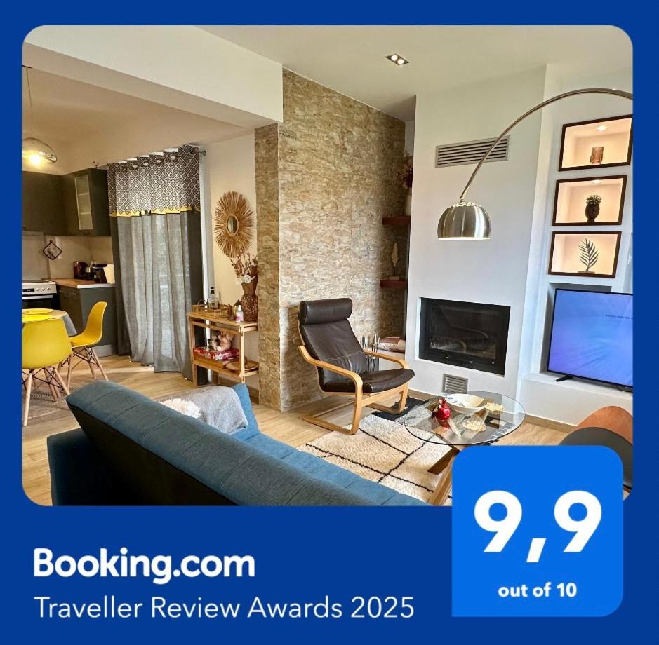Chic Apartment In Nature, 5-Min Walk To The Beach Kalamata Exteriér fotografie